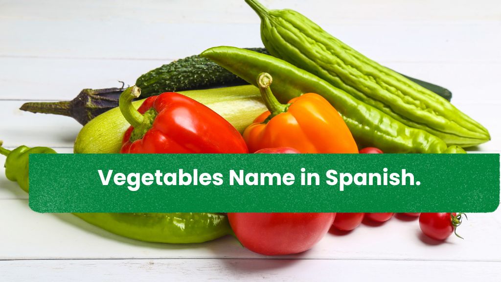 Vegetables Name in Spanish